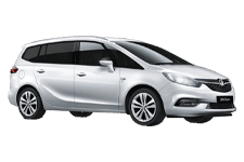 Van Hire Medway - Vauxhall Zafira 7-Seater - Minibus hire Medway